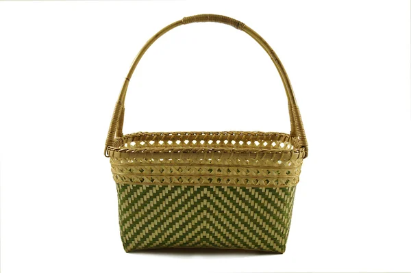 Basket from bamboo — Stock Photo, Image