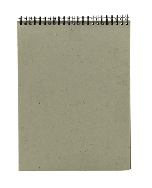 Livro nota marrom — Fotografia de Stock