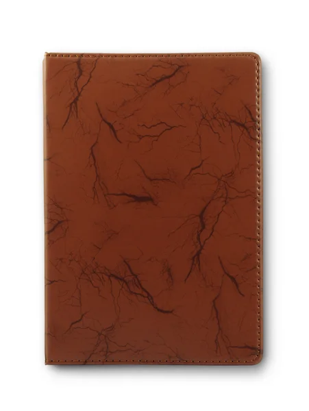 Brown note book — Stock Photo, Image