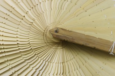 Spiral fan bambu