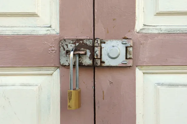 Cerradura puerta — Foto de Stock