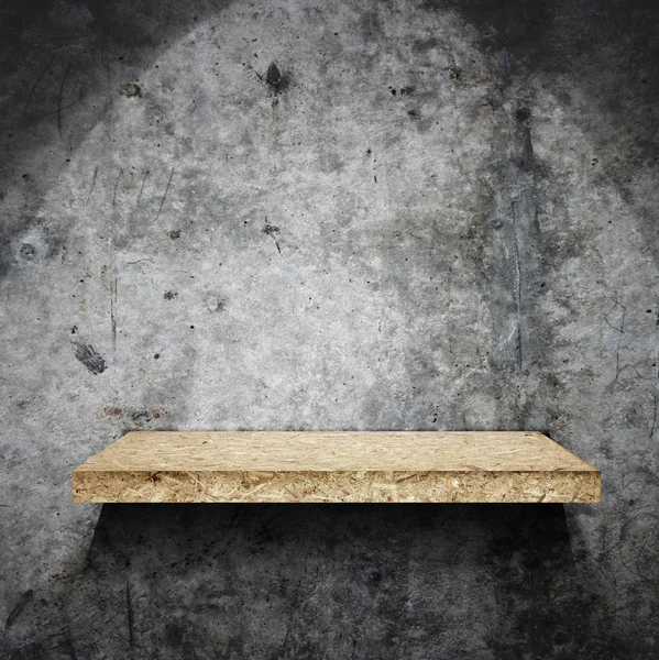 Wooden shelf — Stock Photo, Image