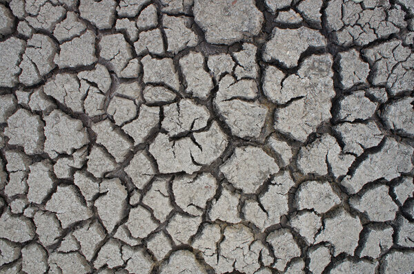 Close-up of earth cracked detail background.