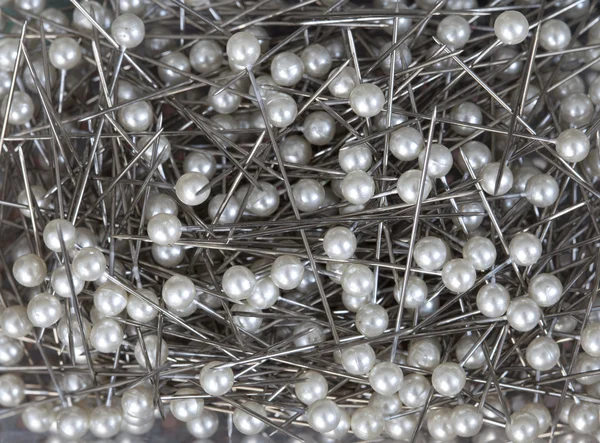 White pins — Stock Photo, Image