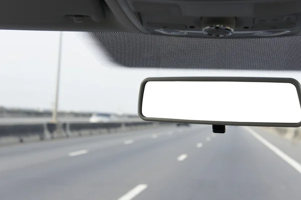 Espelho de carro em branco — Fotografia de Stock