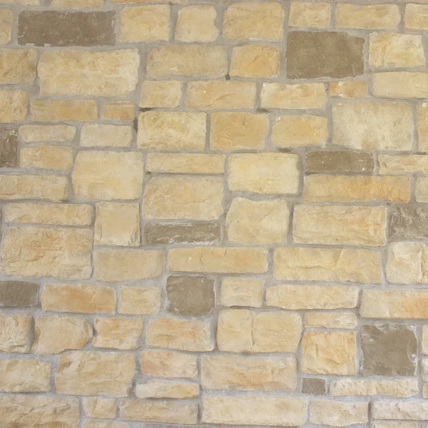 茶色の石造り壁 — ストック写真
