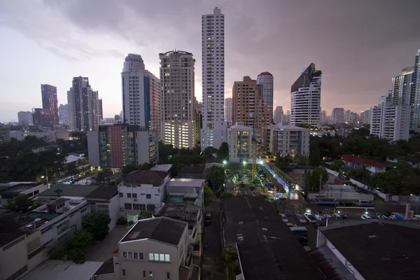 Vista da paisagem de Bangkok, Tailândia — Fotografia de Stock