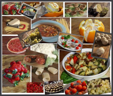 Italian food clipart