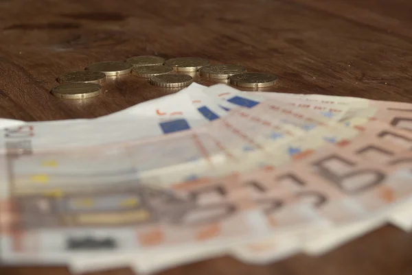 欧元和财务。概念图像 — 图库照片