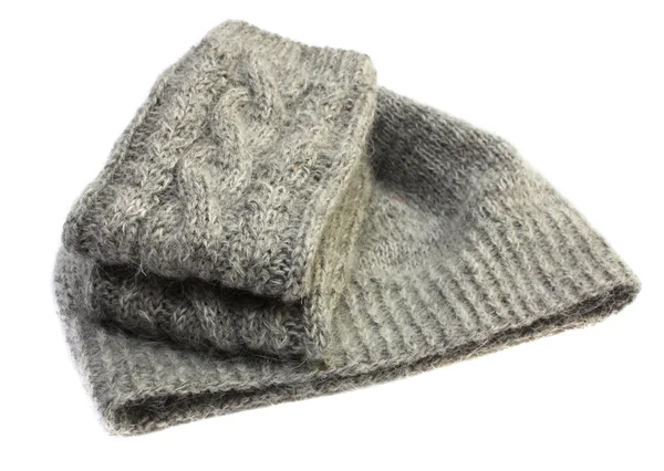 Трикотажные рукавицы и шляпа — стоковое фото