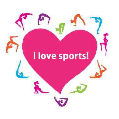 I-love-sports! clipart