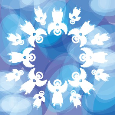 Background-angels clipart