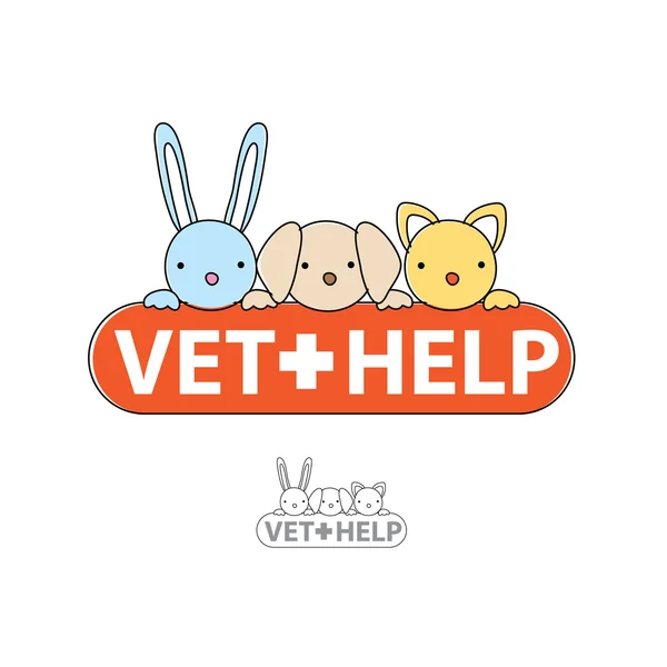 Vet-help — Stockový vektor