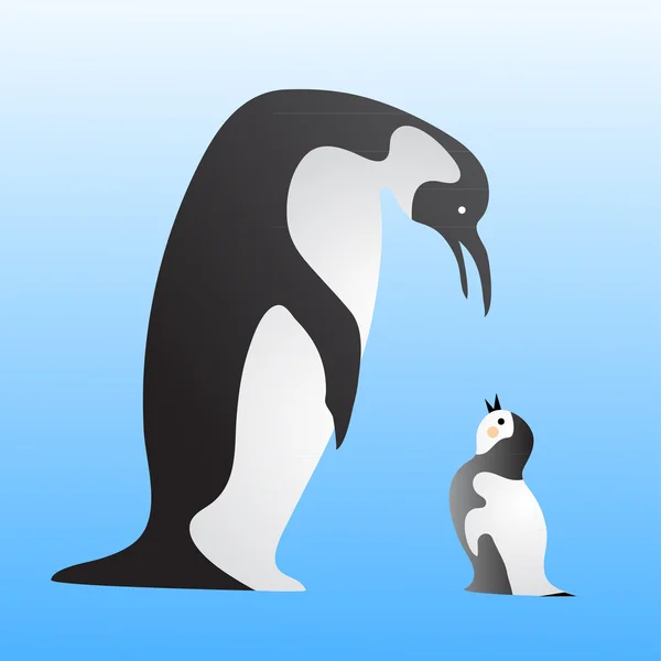 Пінгвіни — стоковий вектор