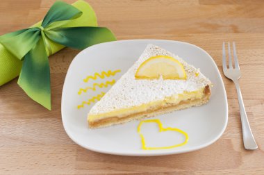 Lemon cake clipart