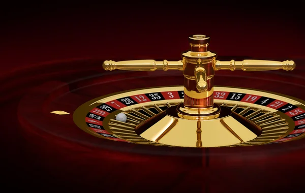 Casino Roulette whell Stockbild