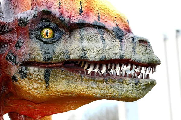 A Dilophosaurus dinoszaurusz — Stock Fotó