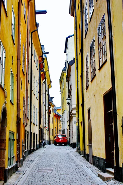 Gamla Stan, Cidade Velha em Estocolmo, Suécia — Fotografia de Stock