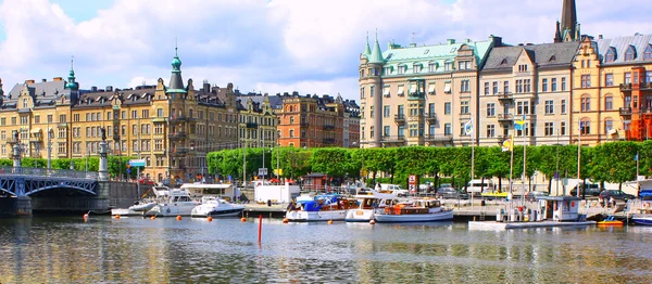 Panorama Sztokholm — Zdjęcie stockowe