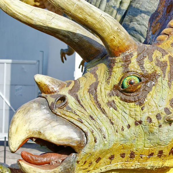 Triceratops-Porträt — Stockfoto