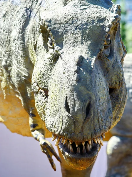 Динозавр Tyrannosaurus Rex голова — стокове фото