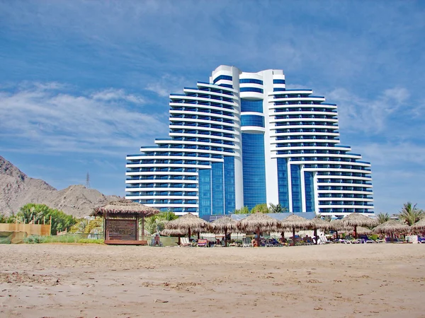 Le meridien al aqah resort de praia — Fotografia de Stock