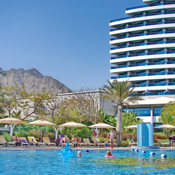 Hotel Le Meridien Al Aqah Beach — Stock Photo, Image