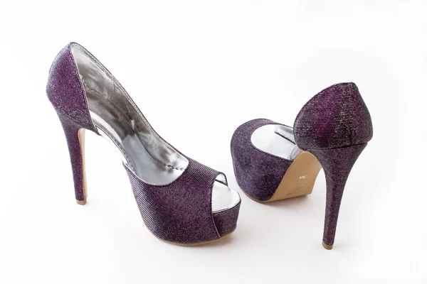 Extravagant ladies shoes — Stock Photo, Image