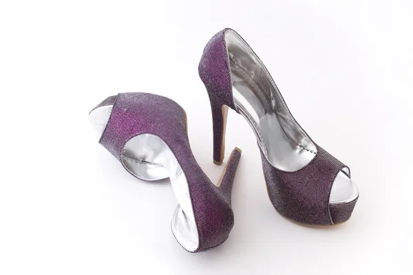 Extravagantní Dámské boty — Stock fotografie
