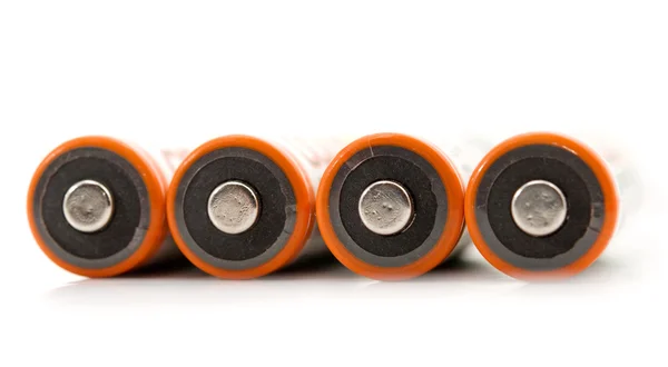 Quatro baterias — Fotografia de Stock