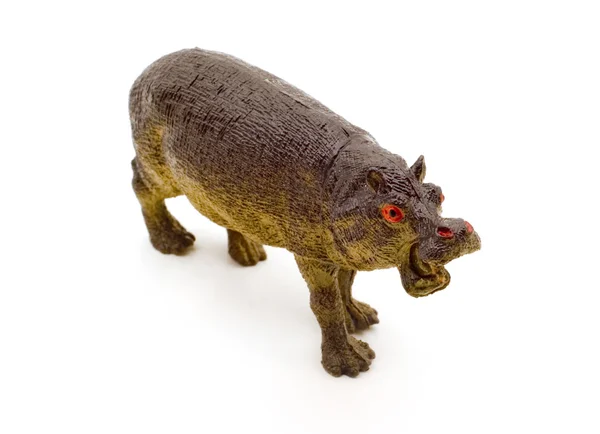 Zabawka hipopotam — Zdjęcie stockowe