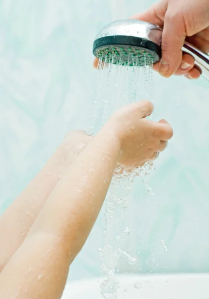 stock image In the shower