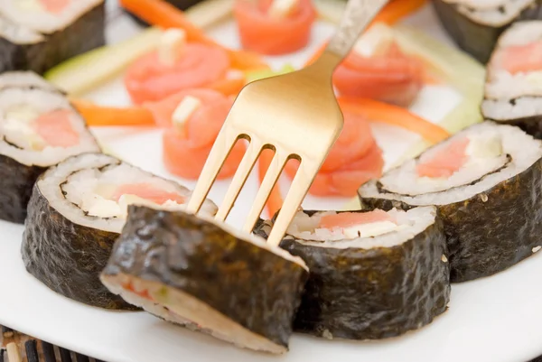 A villát sushi — Stock Fotó