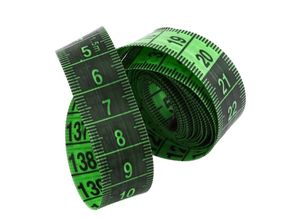 Measuring tape, centimeter, isolated — Stock Photo, Image