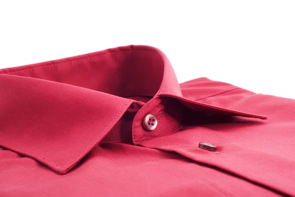 Chemise rouge attachée — Photo
