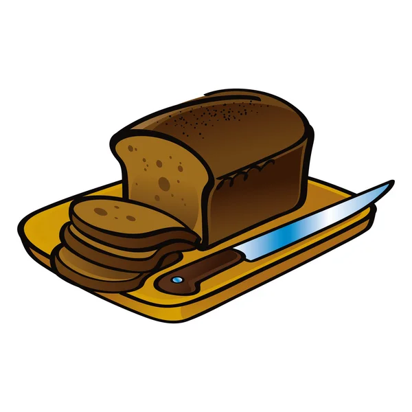 Pão de pão — Vetor de Stock