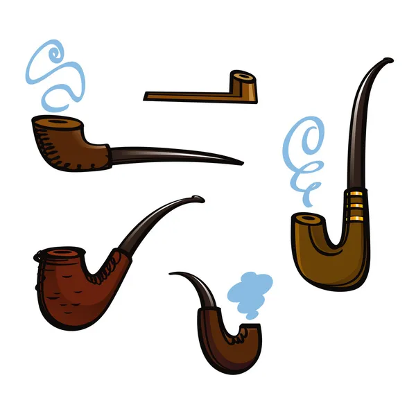 stock vector Smoking Pipes