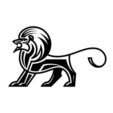 African Lion clipart