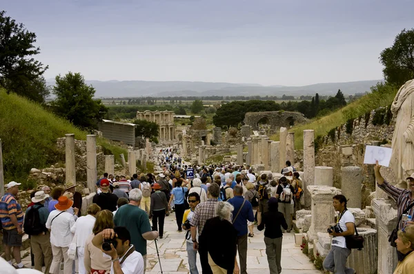 Scenic view of Ephesus site — Stock Photo, Image