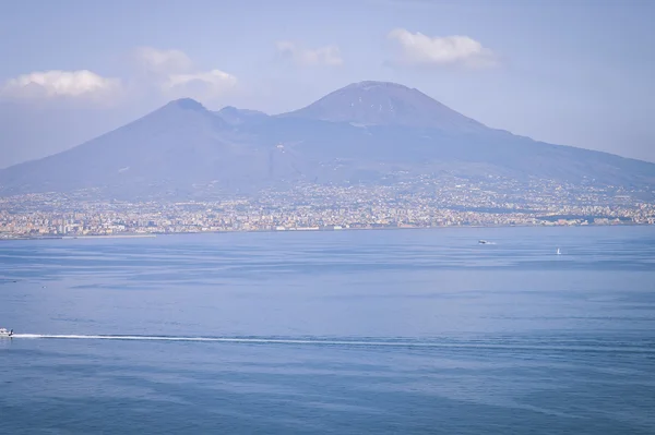 stock image Bay of Naple scenic view