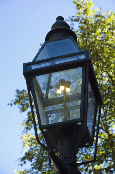 Gas light lampost — Stock Photo, Image