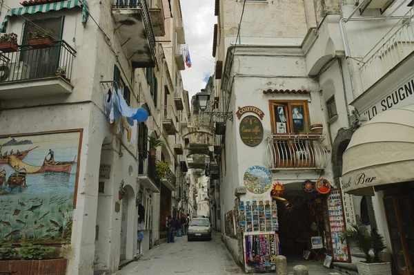 Amalfi bakgård gatan — Stockfoto