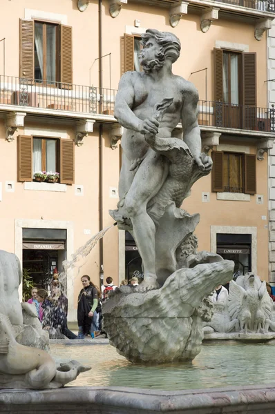 Moor Fountain in Rome — Stock Photo, Image