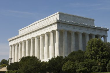 Lincoln Memorial monument clipart
