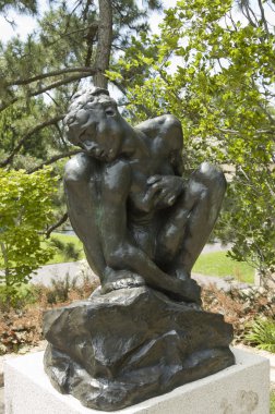 Rodin heykelRodin beeldhouwkunst