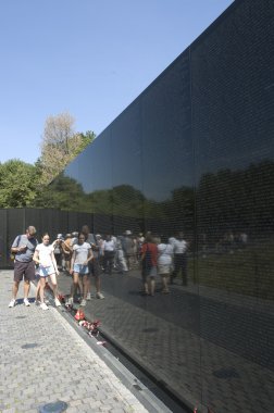 Vietnam veterans memorial duvar