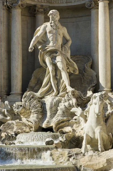 Fountain di Trevi sculpture — Stock Photo, Image
