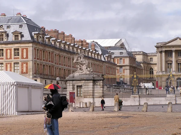 Вид збоку Chateau Версаля — стокове фото