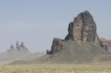 Rocks formation on navajo land clipart