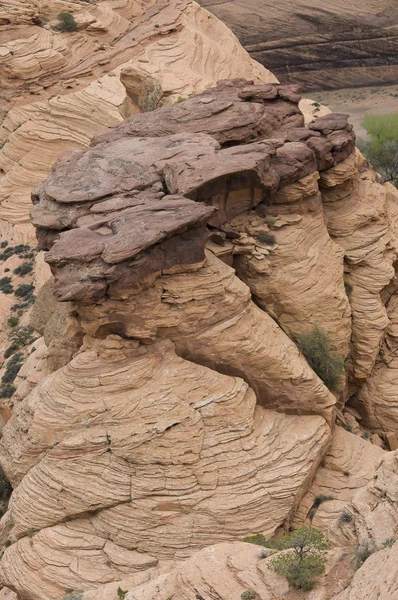 Formation rocheuse sur le Canyon de Cheney — Photo
